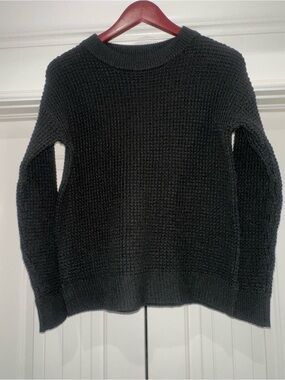 🌟3/$25 Item🌟Time and Tru Black Chunky Knit Sweater Women’s Small